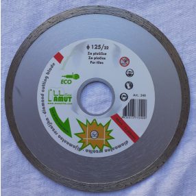 disc diamantat ceramica 125 x 22 mm