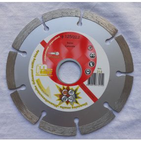 disc diamantat beton 125 x 22 mm