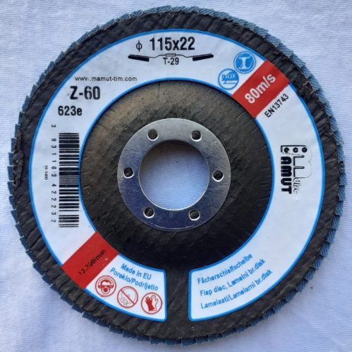 disc lamelar 115 x 22 mm T29  Z 60