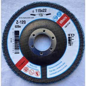disc lamelar 115 x 22 mm T29  Z 120