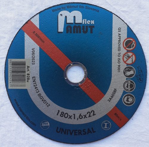 disc abraziv debitat 180 x 1,6 mm universal