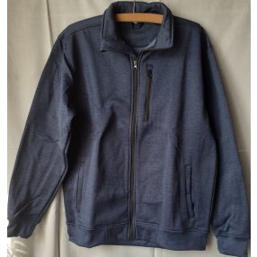 bluza munca cu fermoar, albastru marin, marimeaXL