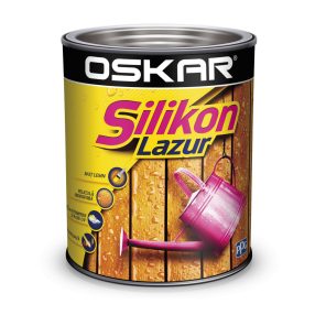 Oskar silikon lazur 0,75 ltr. - stejar -