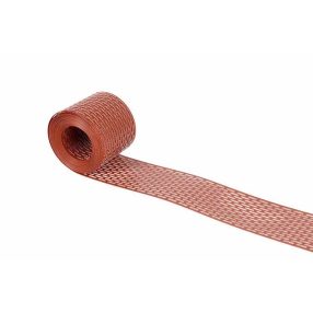 banda ventilatie streasina 10 cm x 5 m - caramiziu