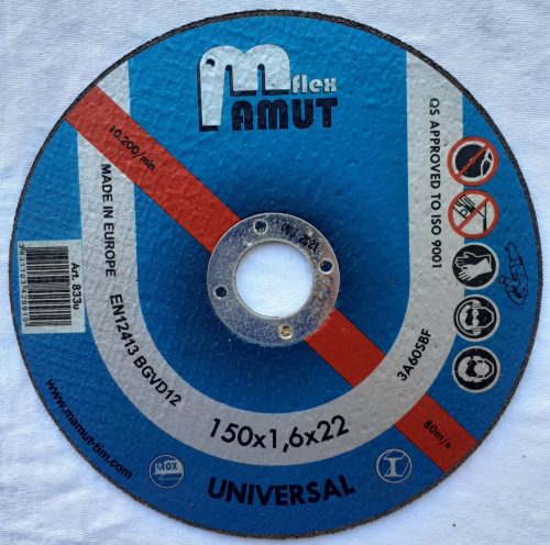 disc abraziv debitat 150 x 1,6 mm universal